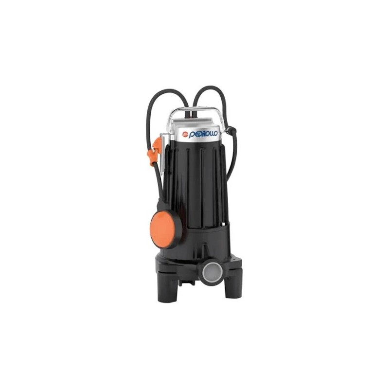 Bomba Trituradora Drenaje Pedrollo 3 HP Hierr 3F-440V 5.4A 250Lpm